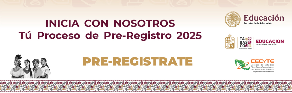 Inicia con Nosotros Tú Proceso de Pre-registro 2025            