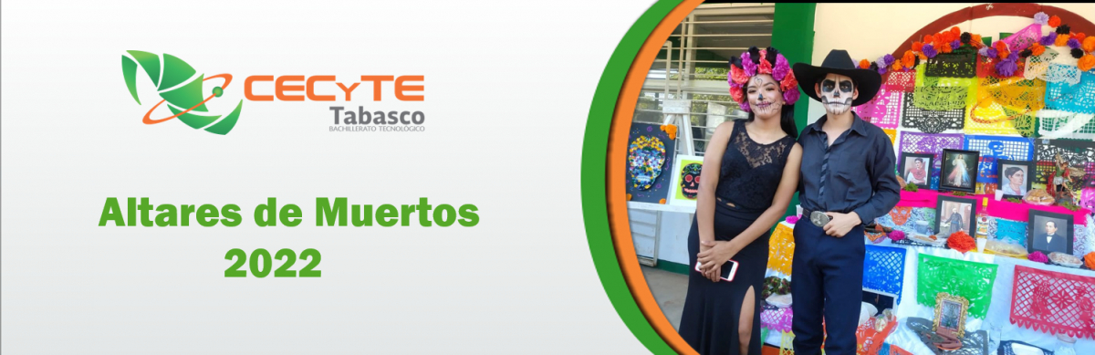 CECyTE Tabasco recuerda a sus trabajadores 
con altares de muertos en los planteles
